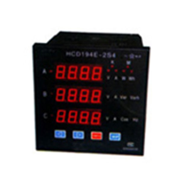 Multifunction power monitoring digital panel meter